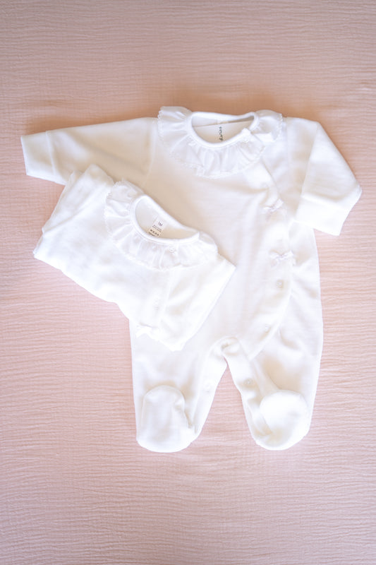 Babygrow Essentials em Veludo
