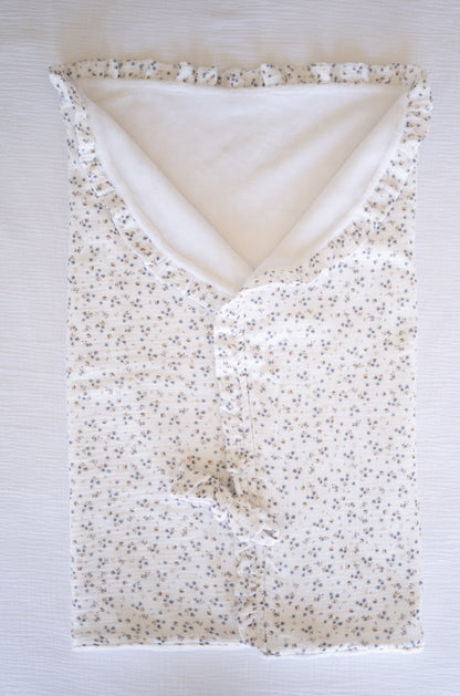 Saco - Manta Flores Azuis