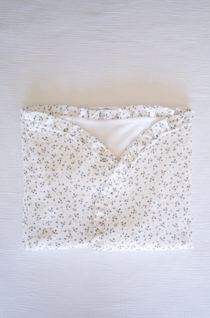 Saco - Manta Flores Azuis