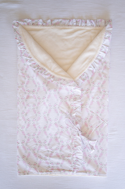 Saco - Manta Flores Rosas