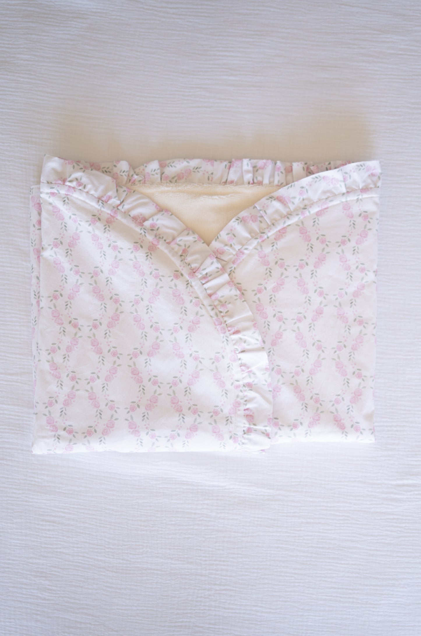 Saco - Manta Flores Rosas