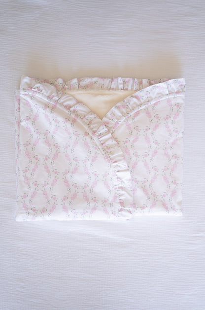 Saco - Manta Flores Rosas