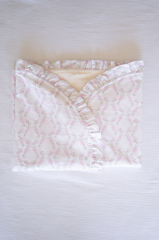 Saco - Manta Flores Rosas